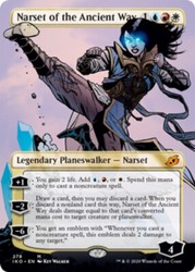 Narset of the Ancient Way (Borderless) #278/436 Ikoria: Lair of Behemoths Mythic Rare