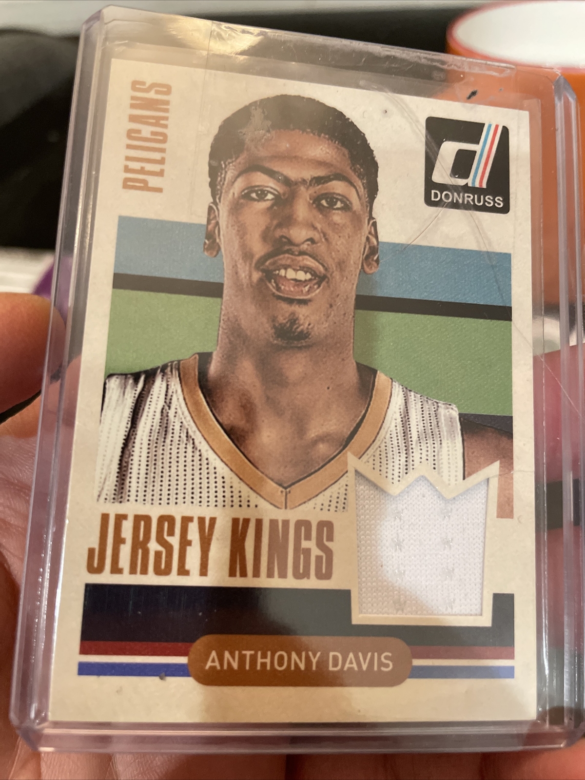 2014-15 Panini Donruss Jersey Kings Anthony Davis #23