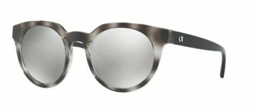 Круглые солнцезащитные очки в пластиковой оправе для женщин ARMANI