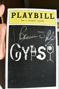 BERNADETTE PETERS in GYPSY TAMMY BLANCHARD SIGNED Broadway Playbill