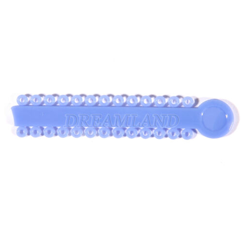 1040 Stck. Ligaturkrawatte Zahnkieferorthopädie Ring Elastisch Latexbänder 45 Farben - Bild 241 von 496