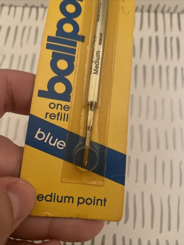 Vintage Blue SHEAFFER Ballpoint Pen Ink Refill Medium USA - Picture 2 of 5