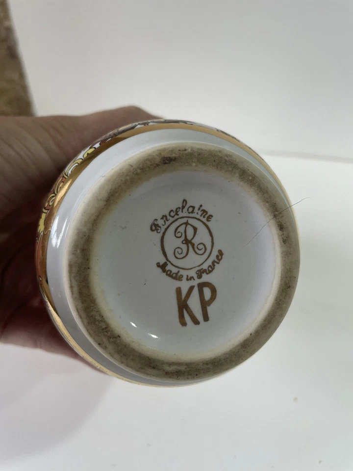 Diffuseur Parfum Ancienne Lampe BERGER Cachemire porcelaine PILLIVUYT KP - Photo 4/4