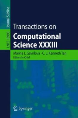 Transactions on Computational Science Xxxiii, Paperback by Gavrilova, Marina ...
