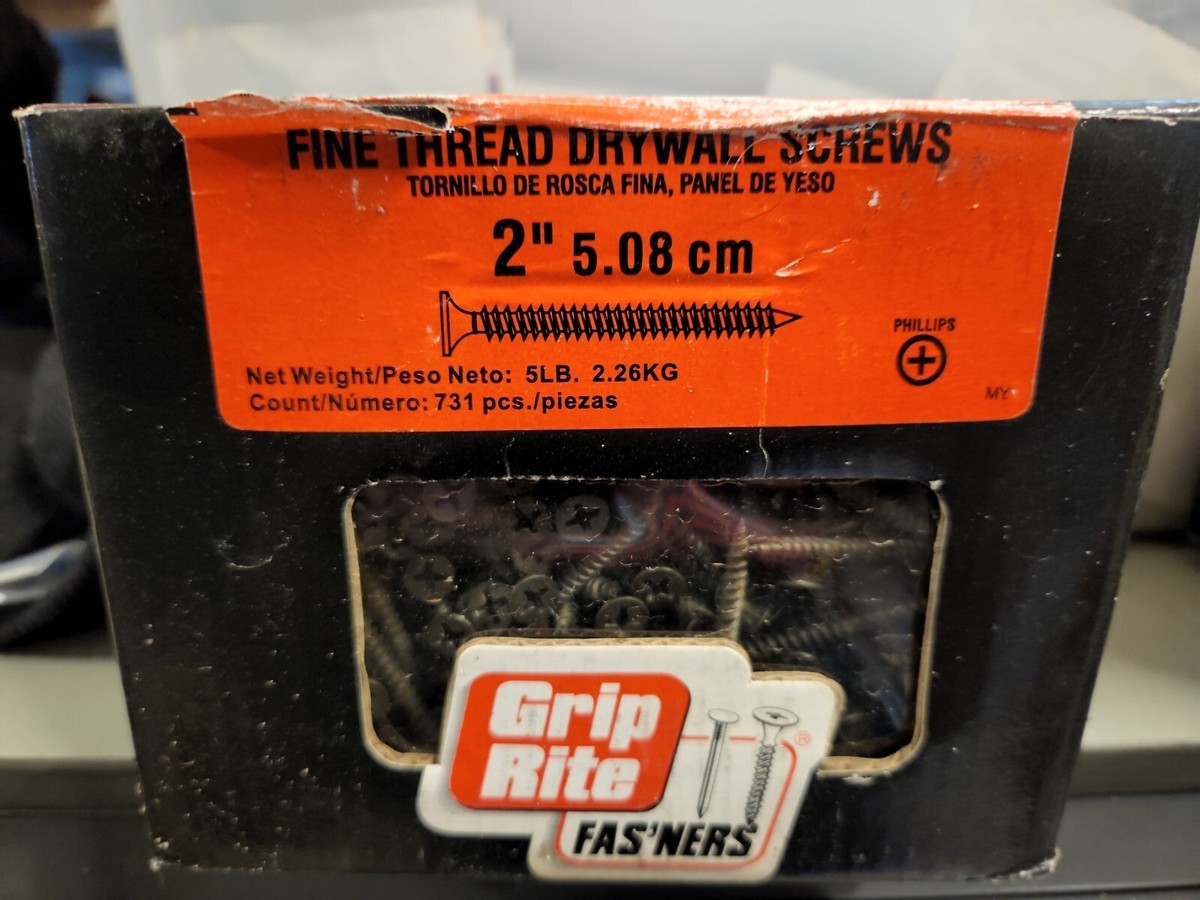 Part 2Dws5 Screw Drywall Ft 6X2 5Lb Box, by Preferred Supplier