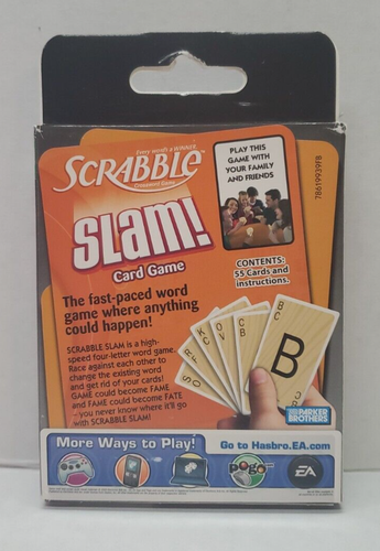 Scrabble Slam! Card Game - Family game - Sealed deck *OPEN BOX* - 第 2/3 張圖片
