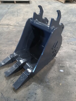 New 12 Inch Excavator Bucket Quick Attach Fits Kubota KX018 USA Attachments
