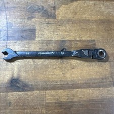 Husky Black Oxide Flex Combination 38 Inch Ratcheting Wrench Sae 12 Point