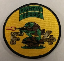 West Point F-4 Company Fightin' Frogs US Military Academy Army Patch