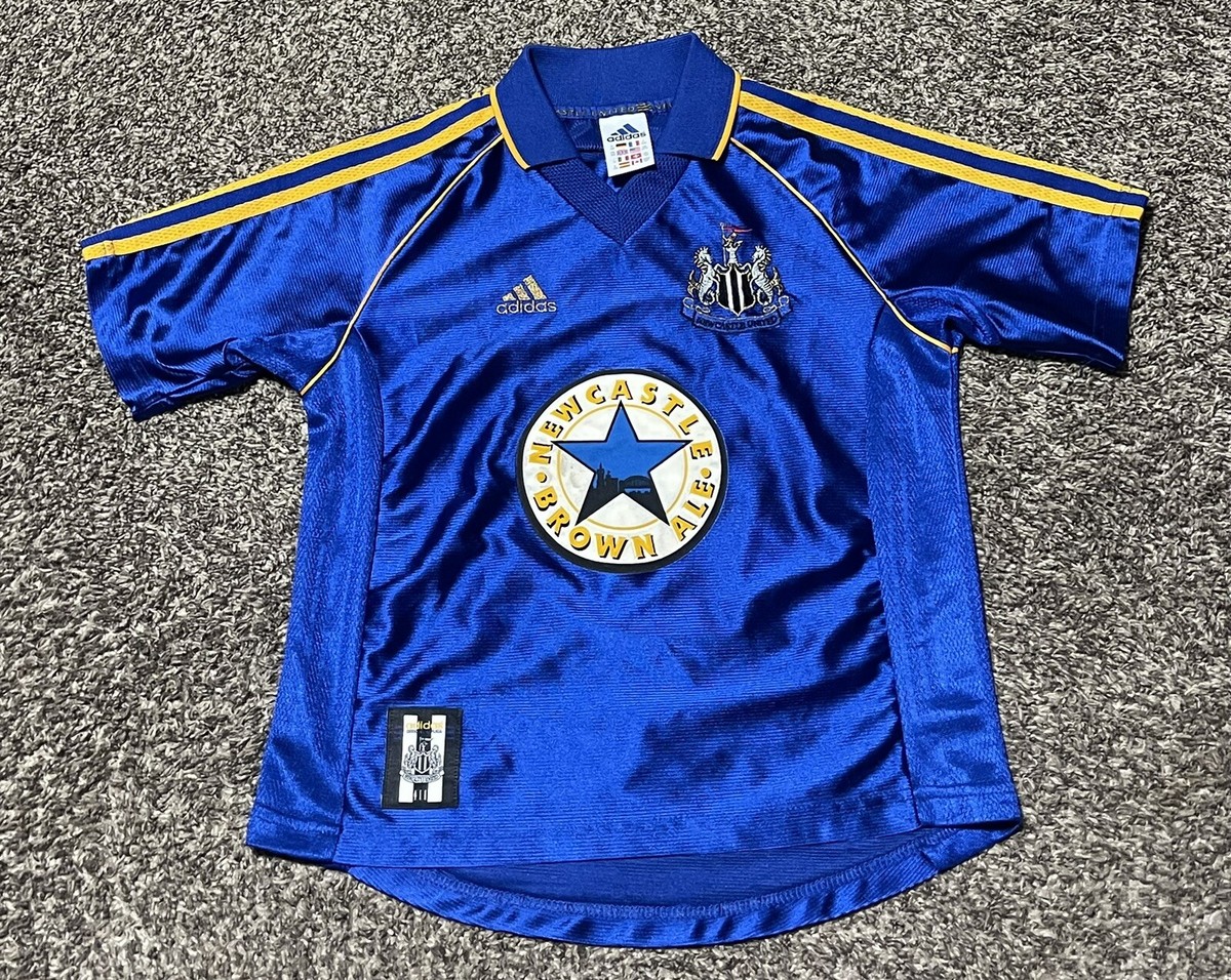 Official 1998 Newcastle United Adidas Jersey Sz Youth Small