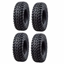 4-Tusk Terrabite Radial 8 Ply UTV Tire Set (4 Tires) 2- 27x9-12 and 2- 27x11-12 