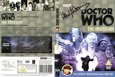 Doctor Who: The Invasion DVD Cover Signed by WENDY PADBURY | eBay UK