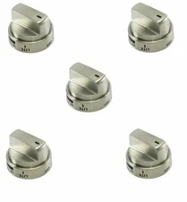 Burner Knob Compatible with LG Range ( 5 PCs ) LDG3035ST LRG3095ST LRG3091ST