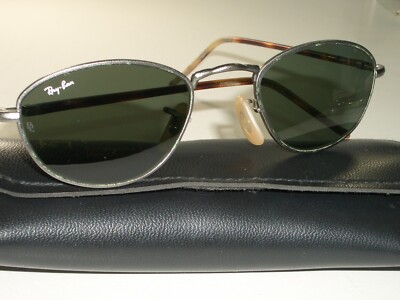VINTAGE B&L RAY BAN W2861 NVAS G15 CRYSTAL GUNMETAL PEARL DROP