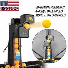 JT-A Automatic Table Tennis Robot Ping Pong Ball Training Machine with Catch Net