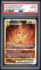 Pokemon Sword & Shield Crown Zenith GG70 Full Art Arceus Vstar Secret PSA 10 GEM on eBay