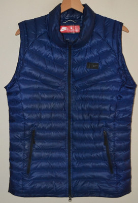 Tottenham Hotspur Nike Tech Entendaunenweste Jacke Bodywarmer marineblau Herren Small