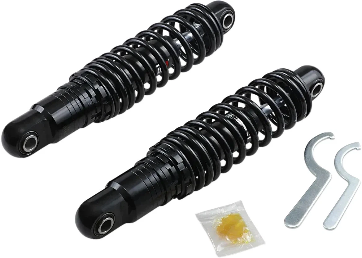 DRAG SPECIALTIES SHOCKS Premium Ride-Height Adjustable Shocks - Black - Heavy