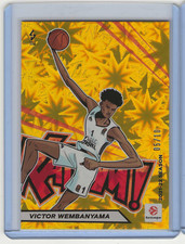 2025 26 Panini Contenders Euroleague Kaboom Victor Wembanyama ASVEL