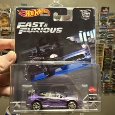 HOT WHEELS FAST AND FURIOUS PREMIUM ROMANS ECLIPSE CUSTOM 2 FAST 2 FURIOUS 1/64