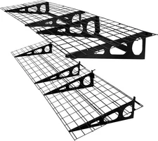 2 Pack 6x2 ft Garage Storage Shelving Wall Mounted Heavy Duty Shelves Rack