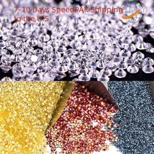 Factory Directly Round Cut 0.5-3ct Multicolor Loose Moissanites for DIY Jewelry