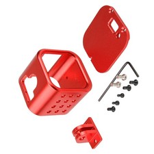 Red Aluminium Alloy Protective Housing Case Frame for GoPro Hero 4/5 Session