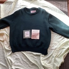 Vintage Filson Style 701 Heavy Wool Guide Fisherman GREEN Sweater USA XL