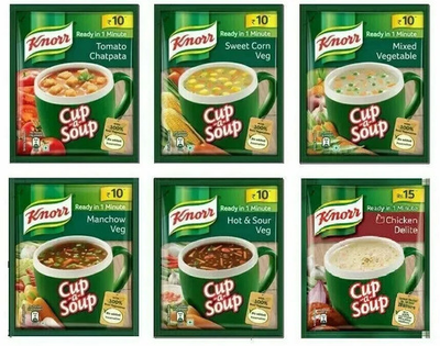 #ad 20 Pack KNORR Cup a Soup Instant Soup with Croutons amp; Vegetables Various Flavors $13.79