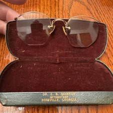 AO American Optical Gold Filled 1/10 12K Eyeglasses Antique Bausch And Lomb EVC