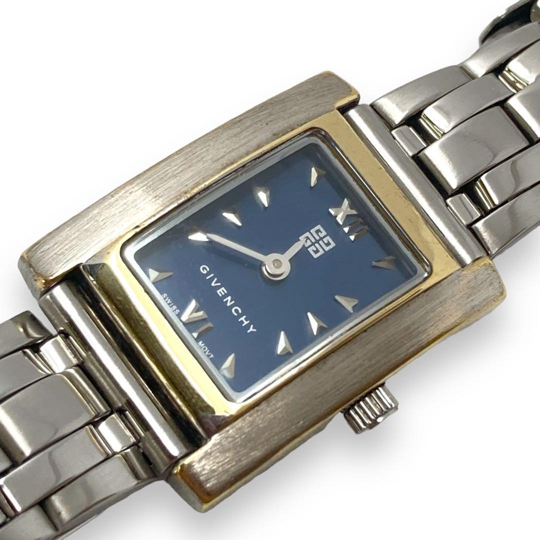 Givenchy Rectangular Ladies Watch Silver Quartz V… - image 5