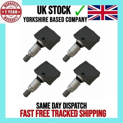 4X NEW TPMS TYRE PRESSURE SENSOR FOR LOTUS ELISE 340R 1.8 2000-2001 B121G600F