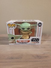 Figurine Funko Pop N°405 - Star Wars - The Mandalorian bébé Yoda- The Child - Jeux & Jouets