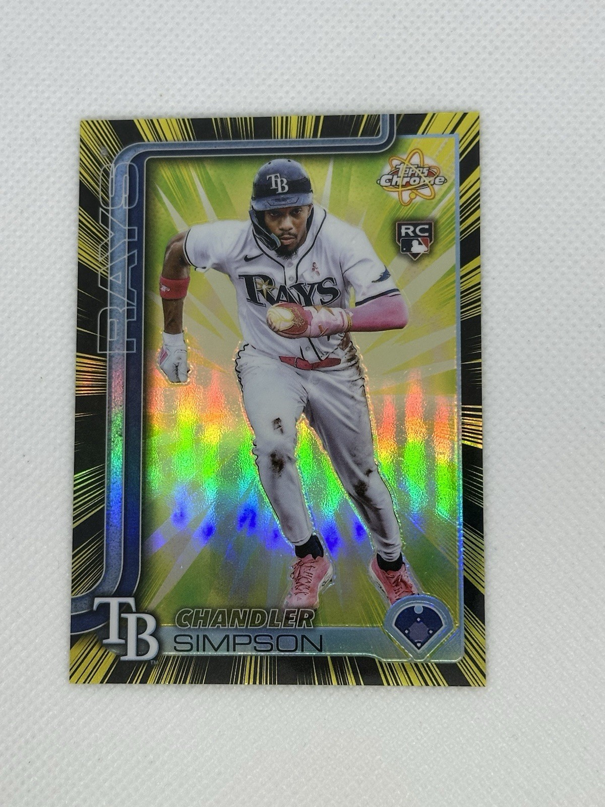 2025 Topps Chrome Update - Chandler Simpson - Radiating Rookies SSP