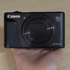 Canon PowerShot SX740 HS Digital Camera 20.3MP 40x Optical Zoom Black