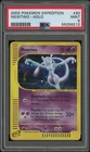 Mewtwo 20/165 Holo 2002 Pokemon Expedition PSA 9