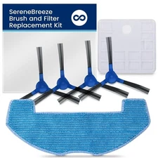 Pure Clean Spare Parts Kit for Smart Robot Vacuum Cleaner for PUCRCVAC100BK