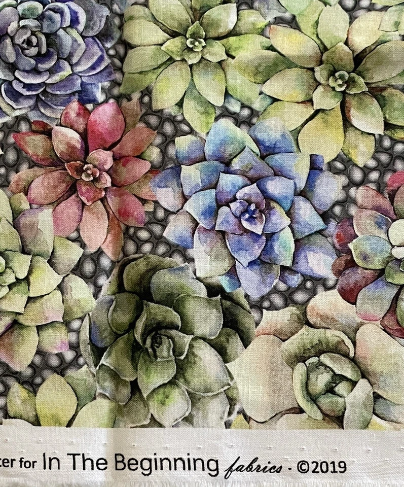 Terrario de Jason Yenter para In the Beginning 2019 algodón 34 pulgadas x 42 pulgadas de ancho Foto 4 de 4