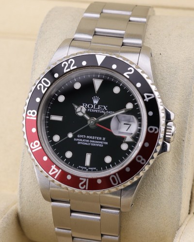 1993 Rolex OGMT-Master II "Coke" Ref. 16710 Black Dial 40mm Box Papers