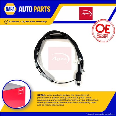 Handbrake Cable fits VAUXHALL ASTRA J 1.7D Rear 10 to 15 Hand Brake Parking Apec