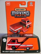 2025 Matchbox Moving Parts JBW95, 1961 Chevy Corvair Rampside Pickup
