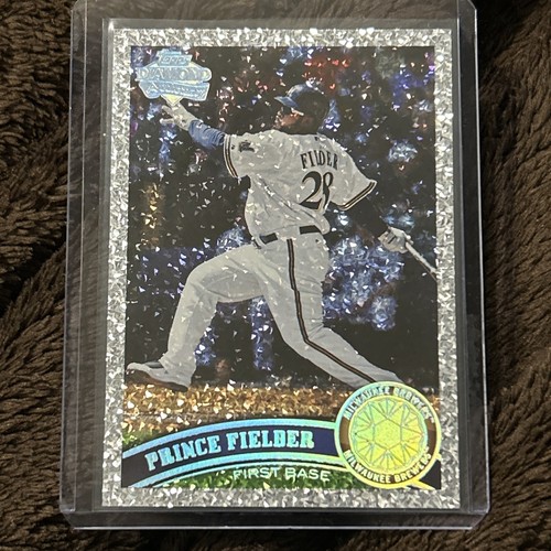 2011 Topps Diamond Anniversary - Prince Fielder #410 Milwaukee Brewers NM Free S