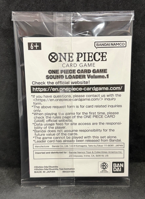 Monkey D Luffy OP05-060 Leader Sound Loader Promo One Piece Card