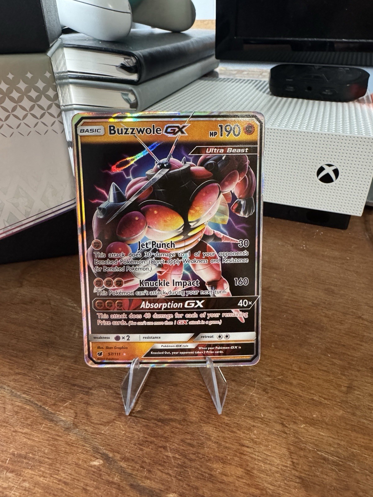 Buzzwole GX SM - Crimson Invasion 57/111 Near Mint NM