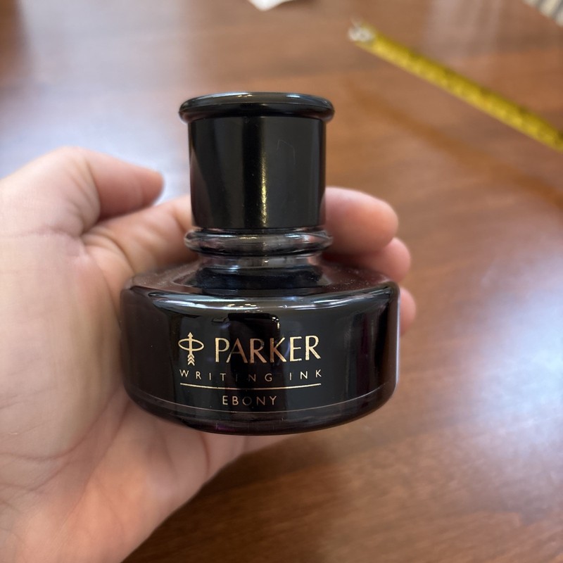 Parker Penman Ebony Black Ink - 50ml Bottle - 