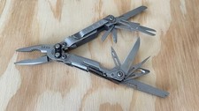 SOG PowerPint Mini Compact Stainless Steel Silver Multi Tool Pliers,Knife-Great