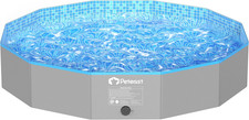 Dog Pool for Large Dogs, Foldable round Design, 64 In