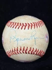Mariano Rivera New York Yankees Signed Fotoball Baseball Team Ball 2002 No COA!