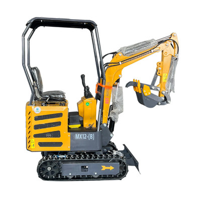Agrotk Mini Excavator 1 Ton Digger 13.5HP Gas Tracked Crawler B&S XR2100 Engine
