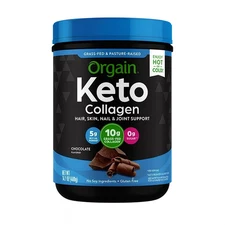 Orgain Keto Collagen Chocolate 14.1 oz 1 Pack New EXP 2/2026